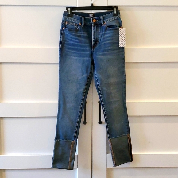 NWT Urban Outfitters BDG High Cuff Skinny Jeans 💙 - Picture 5 of 7